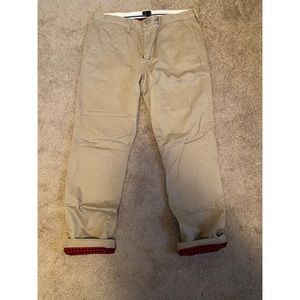 JCrew Flannel Lined Pants